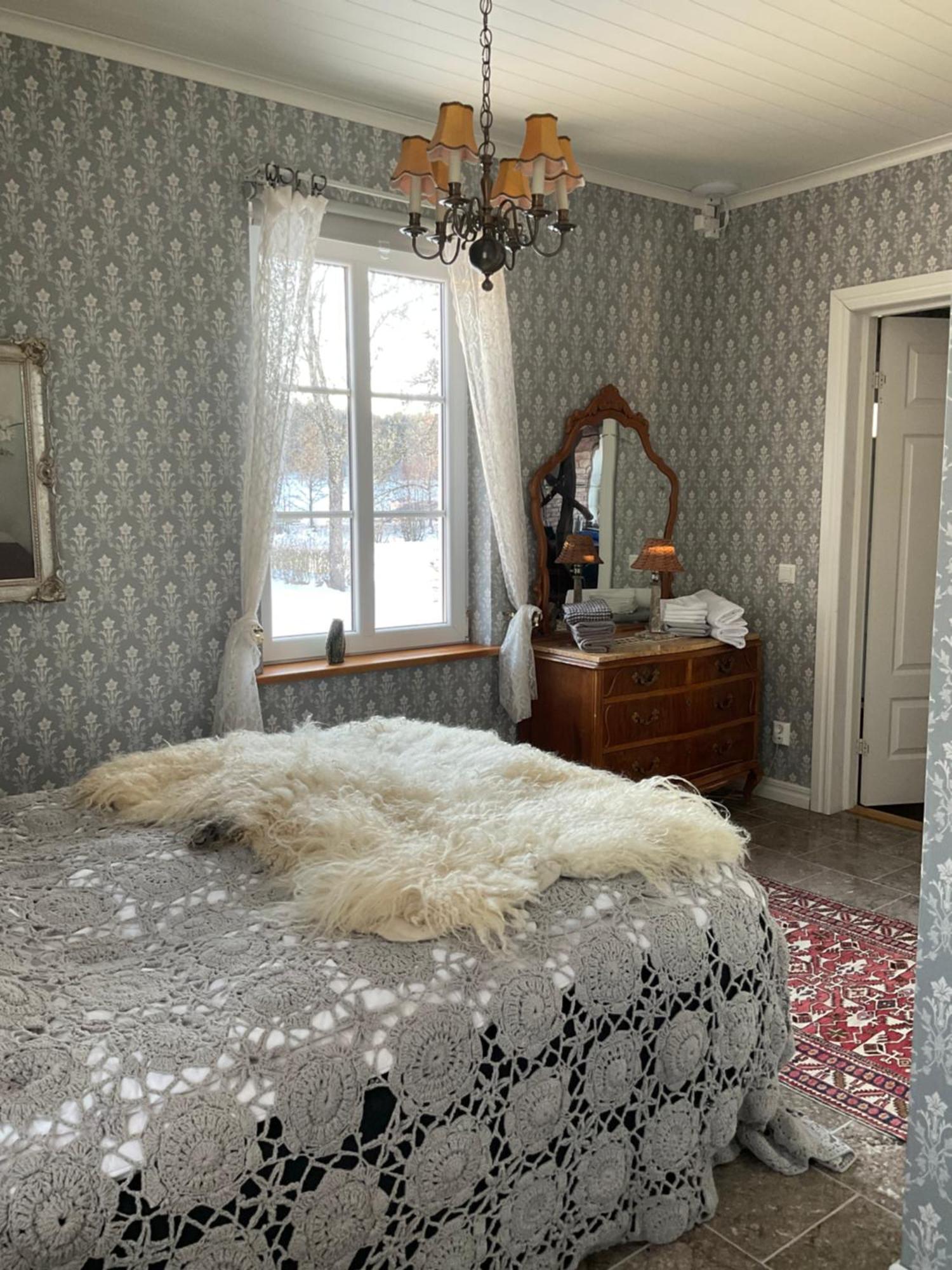 Snaellfaell Country Living - Akerbo Gard Charmigt Renoverad Flygel كريستِنهامن المظهر الخارجي الصورة